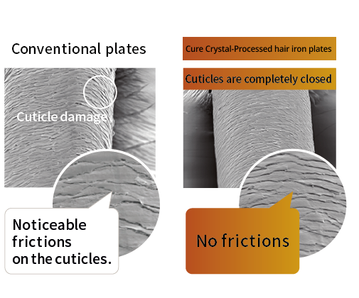 Gentle on cuticles, shinier hair with every use